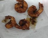 A picture of step 7 of Peri Peri Prawns (shrimp).