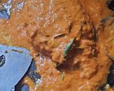 A picture of step 8 of Karimeen (pearl spot) pollichathu.
