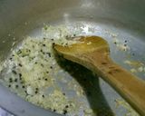 A picture of step 2 of Squid (Calamari) Coconut Masala.