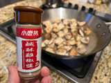 Pepper and salt night market chestnut mushroom 🍄