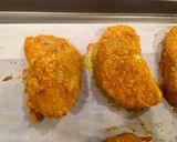 A picture of step 4 of Paleo baked fish fingers - kid friendly.
