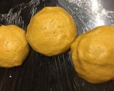 A picture of step 5 of Custard cookies.
