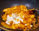 A picture of step 3 of Shrimp Coconut Korma.
