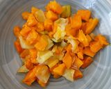 Foto del paso 3 de la receta: Tortilla de calabaza y puerro