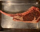 Foto del paso 1 de la receta: Tomahawk cocción lenta a la parrilla