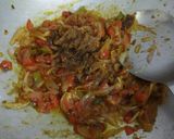 A picture of step 2 of Maggi Kathi Roll.
