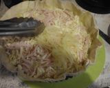 Foto del paso 6 de la receta: Tarta masa filo Jamón-Queso