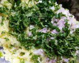 A picture of step 5 of Labnani kabab.
