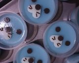 Foto langkah ke 8 dari resep Puding karakter Hello Kitty.