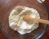 A picture of step 5 of No-knead 🥖.