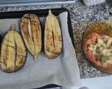 Foto del paso 3 de la receta: Berenjena rellena de atún y pisto 🍆