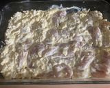 Mustáros- tejfölös -hagymás Csirkemell csíkok 🧄🧅🧀🍗😋 recept fázis 2 fotója