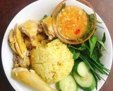 Hình bước làm 4 của món Cơm gà Phan Rang