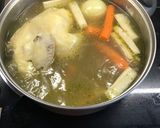 Tyúkhúsleves (hagyományos) recept fázis 3 fotója