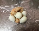 A picture of step 5 of Egg-in-Egg 🍙 Rice Ball.