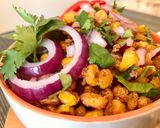 खट्टी, मीठी, तीखी कॉर्न फ्राई. (Khatti mithi teekhi corn fry recipe in hindi) रेसिपी चरण 6 फोटो