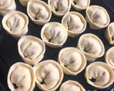 Foto del paso 5 de la receta: Empanadas de carre de cerdo barbacoa 🥟