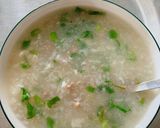Hình bước làm 5 của món #buasangvietCháo sụn non