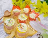 Hình bước làm 7 của món Bánh bông lan cupcake kem tươi