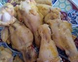 A picture of step 2 of Persian style chicken in tomato sauce (ideal for kids).