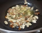 A picture of step 2 of Green gram Laddu (Tiffin recipe).