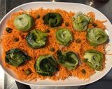 Une image de l'étape 5 de Salade de poireaux carottes râpées et tomates cerises marinées.