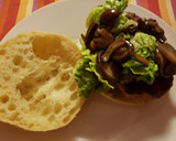 Foto del paso 5 de la receta: Hamburguesa casera con setas y lechuga