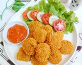 Foto langkah ke 7 dari resep Naget Ayam Sat Set 🐣.