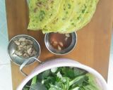 Hình bước làm 4 của món Bánh xèo
