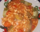 Foto langkah ke 6 dari resep Sawi Isi Ayam Saus Asam Manis.