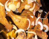 Sült csirkecomb-szárny 🍗🤩😍 recept fázis 2 fotója
