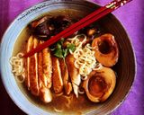 Foto del paso 7 de la receta: Ramen miso de pollo y shiitake