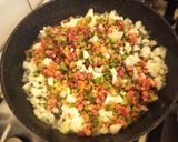 Foto del paso 2 de la receta: Polenta rellena de espinaca con bolognesa