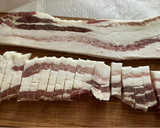 Foto del paso 2 de la receta: Potaje de garbanzos con acelgas, panceta ibérica y jamón