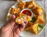 Foto langkah ke 4 dari resep Crab Rangoon.