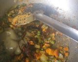 A picture of step 3 of Veg Fried Rice.