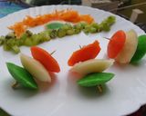 A picture of step 6 of Tri-colour idli stick.