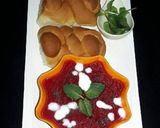 A picture of step 4 of Creamy Colourful soup.