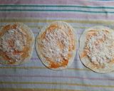 Foto del paso 3 de la receta: Pan árabe a los 3 quesos