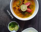 Foto langkah ke 4 dari resep Lontong Kikil Surabaya.