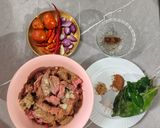 Foto langkah ke 1 dari resep Dendeng Daging Sapi Balado Pedas Enak #630.