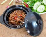 Hình bước làm 5 của món Thịt ba chỉ kho ruốc sả