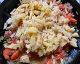 A picture of step 4 of Papeda Par Eeda for Navroz or Parsi New Year.