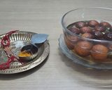 A picture of step 9 of Gulab Jamun.