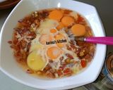 A picture of step 1 of My special fried eggs.