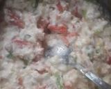 A picture of step 3 of Mayonnaise veg kathi roll.