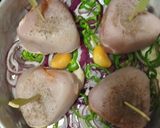 Foto del paso 7 de la receta: Pastelitos de Lomo de Cerdo Rellenos de Jamón Serrano y Queso Azul en Freidora de aire