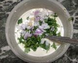 A picture of step 3 of Rava dosa.