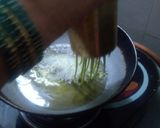 A picture of step 1 of Green spinach sev.