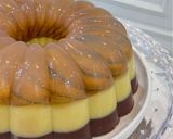 Foto langkah ke 4 dari resep Puding Lapis Biskuit Marie.